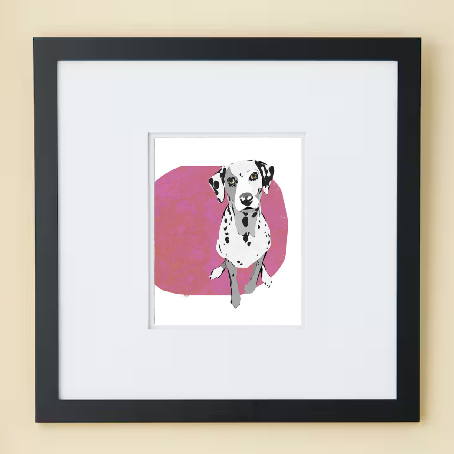 Hand-Drawn Pet Portrait Print & Digital File | Custom Dog or Cat Illustration | Personalized Pet Art Gift | AI-Free Fine Art