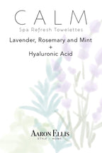 Calm Towelettes | Essential Oil Wipes | Relaxing Aromatherapy | 5-Pack